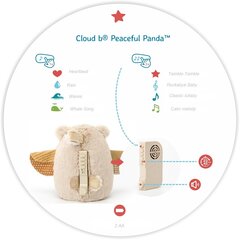 Muzikāla maiga pūce ar skaņas sensoru Nighty Night Owl Smart Sensor, Cloud B 010086 цена и информация | Игрушки для малышей | 220.lv