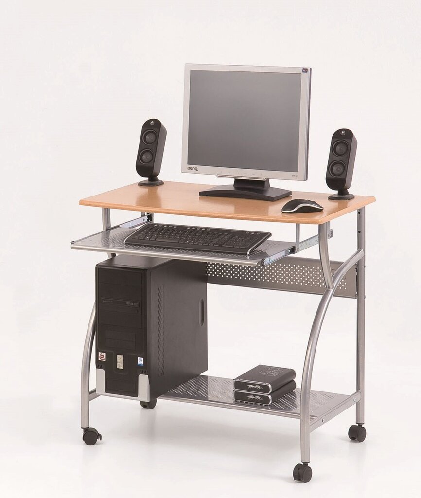 Datorspēļu galds Halmar B-6, brūns/pelēks cena un informācija | Datorgaldi, rakstāmgaldi, biroja galdi | 220.lv