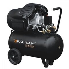 Воздушный компрессор 50 л PANSAM цена и информация | Компрессоры | 220.lv