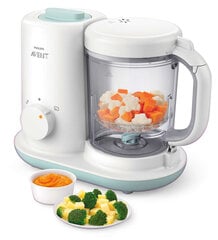 Philips Avent bērnu pārtika pagatavošanas ierīce 2in1, SCF862/02 цена и информация | Для приготовления детского питания | 220.lv