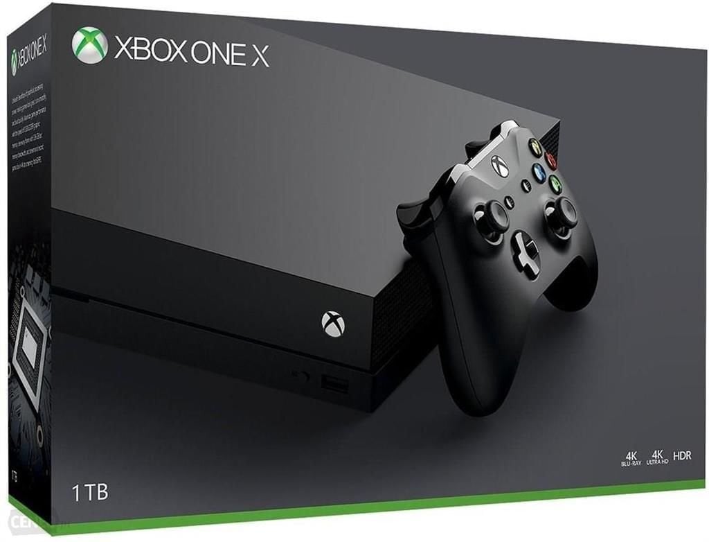 Microsoft Xbox One X spēļu konsole, 1TB cena un informācija | Spēļu konsoles | 220.lv