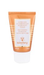 Pašiedeguma želeja sejai Sisley Super Soin Autobronzant Visage 60 ml cena un informācija | Paštonējošie līdzekļi | 220.lv