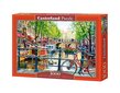 Puzle Castorland Amsterdam Landscape, 1000 det. cena un informācija | Puzles, 3D puzles | 220.lv