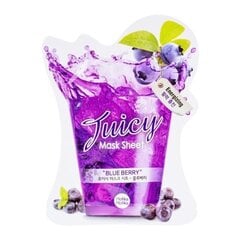 Сияющая маска для лица с экстрактом черники Holika Holika Juicy Mask, 20 мл цена и информация | Маски для лица, патчи для глаз | 220.lv