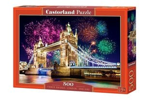 Пазл Castorland Tower Bridge, England, 500 дет. цена и информация | Пазлы | 220.lv