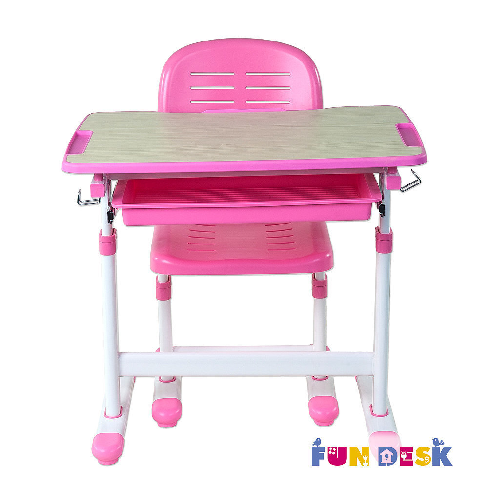 Bērnu mēbeļu komplekts FunDesk Piccolino, rozā цена и информация | Datorgaldi, rakstāmgaldi, biroja galdi | 220.lv