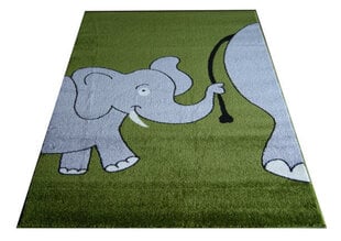Bērnu paklājs Ziloņi, 125 x 170 cm cena un informācija | Paklāji | 220.lv