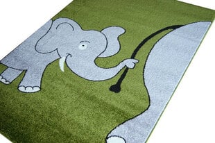 Bērnu paklājs Ziloņi, 125 x 170 cm цена и информация | Ковры | 220.lv