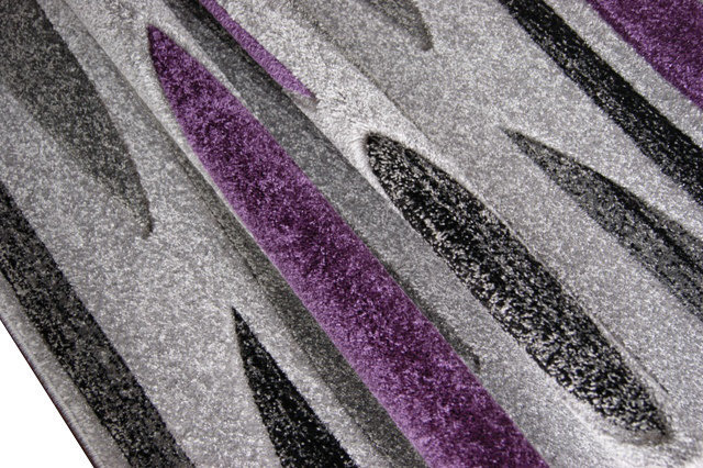 Paklājs Fantazija 01 Grey/violet, 80 x 150 cm cena un informācija | Paklāji | 220.lv