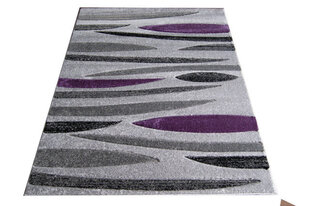 Ковёр Fantazija 01 Grey/violet, 80 x 150 см цена и информация | Ковры | 220.lv