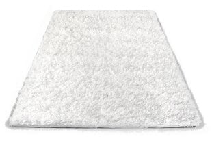 Paklājs Shaggy White, 120 x 170 cm cena un informācija | Paklāji | 220.lv