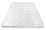Paklājs Shaggy White, 140 x 190 cm