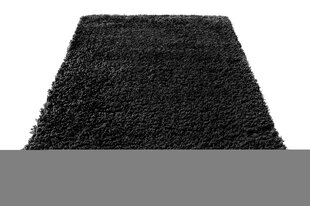 Ковёр Shaggy Black, 80 x 150 см цена и информация | Ковры | 220.lv
