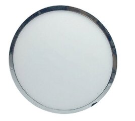 LED встроенная панель, круглая CHROMO SLIM 16W Ø145мм цена и информация | Монтируемые светильники, светодиодные панели | 220.lv