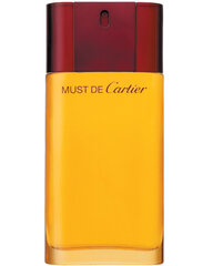 Tualetes ūdens Cartier Must EDT 100 ml cena un informācija | Sieviešu smaržas | 220.lv