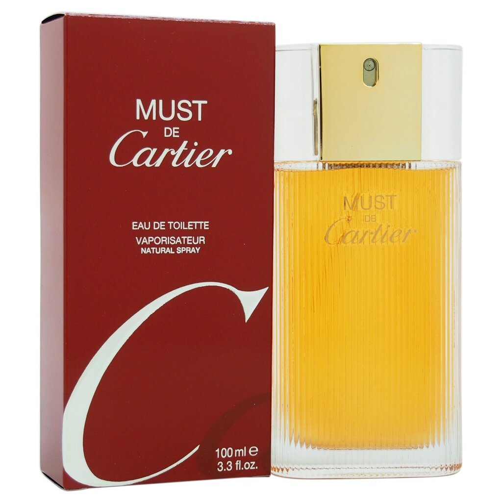 Tualetes ūdens Cartier Must EDT 100 ml цена и информация | Sieviešu smaržas | 220.lv