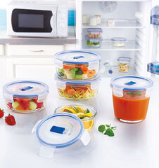 Noslēgts konteiners pārtikas uzglabāšanai "Luminarc" PURE BOX ACTIVE, 420 ml цена и информация | Посуда для хранения еды | 220.lv