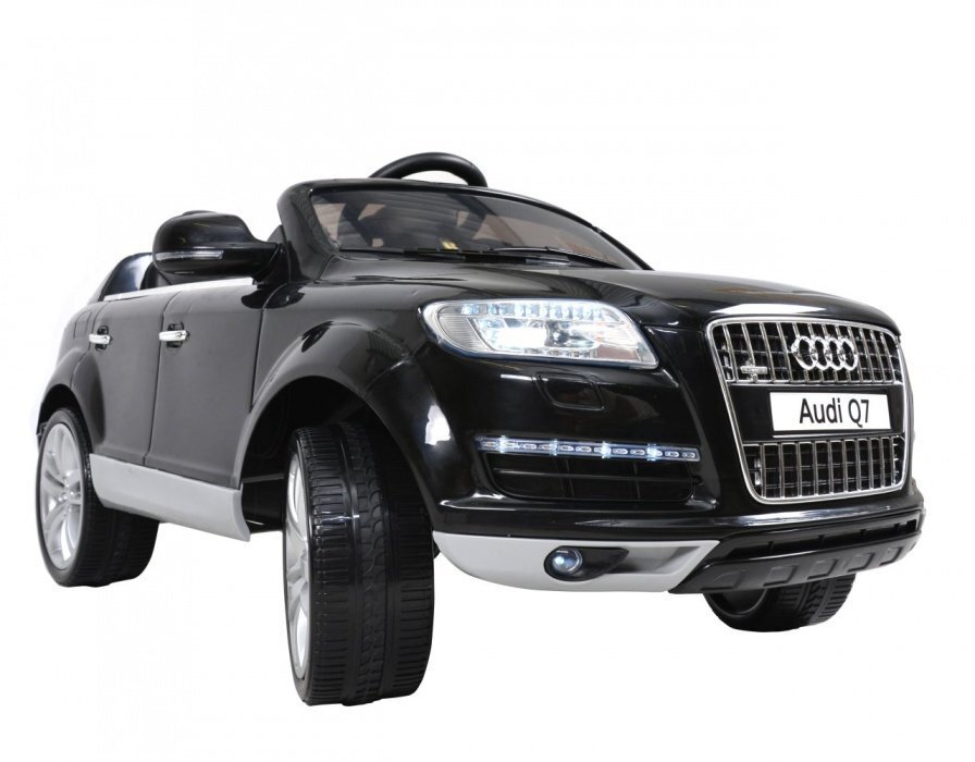 Bērnu elektromobilis Hecht Audi Q7, melns cena un informācija | Bērnu elektroauto | 220.lv