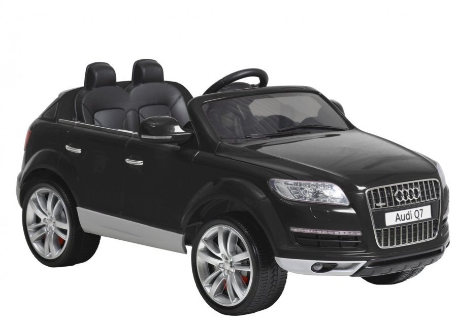 Bērnu elektromobilis Hecht Audi Q7, melns cena un informācija | Bērnu elektroauto | 220.lv