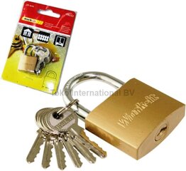 Piekaramā atslēga 60mm Toko 78062 cena un informācija | Durvju slēdzenes | 220.lv