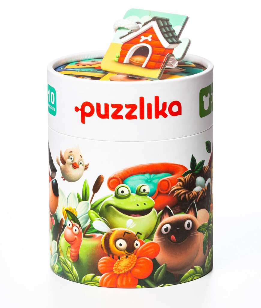 Puzle Puzzlika MANA MĀJA, 20 lielas detaļas цена и информация | Puzles, 3D puzles | 220.lv