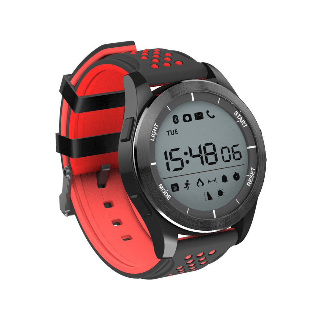 Sporta pulkstenis DT NO.1 F3, Melns/Sarkans cena un informācija | Viedpulksteņi (smartwatch) | 220.lv