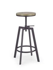 Комплект из 2 барных стульев Halmar H64, коричневый цена и информация | Стулья для кухни и столовой | 220.lv
