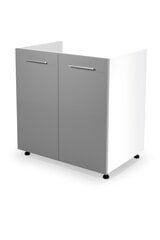 Кухонный шкафчик Halmar Vento DK 80/82, серый/белый цена и информация | Кухонные шкафчики | 220.lv