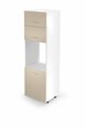 Кухонный шкафчик Halmar Vento DP 60/214 cm, песочный/белый цвет