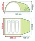 Telts Coleman Crestline3L cena un informācija | Teltis | 220.lv