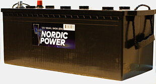 Nordic Power 180 Ah 940A 12V цена и информация | Аккумуляторы | 220.lv