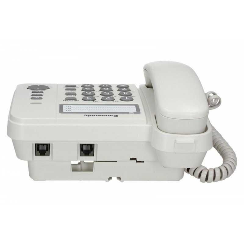 Panasonic KX-TS520, balts цена и информация | Stacionārie telefoni | 220.lv