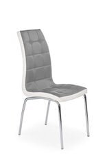 Комплект из 4 стульев Halmar K 186, серый/белый цена и информация | Стулья для кухни и столовой | 220.lv
