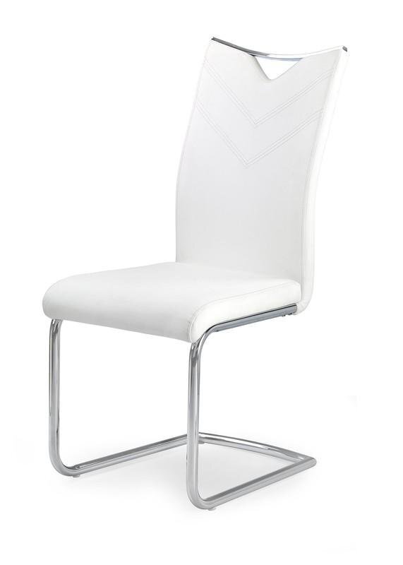 4-krēslu komplekts Halmar K 224, balts цена и информация | Virtuves un ēdamistabas krēsli | 220.lv