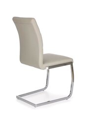 Krēslu komplekts K 228, gaiši pelēks (4 gab.) cena un informācija | Virtuves un ēdamistabas krēsli | 220.lv