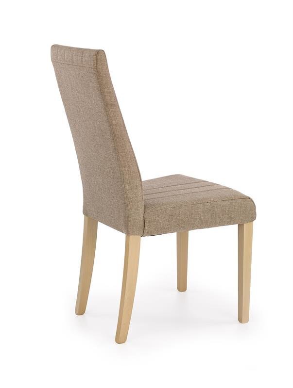 2-u krēslu komplekts Halmar Diego, ozola/smilškrāsas cena un informācija | Virtuves un ēdamistabas krēsli | 220.lv