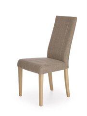 Комплект из 2 стульев Halmar Diego, дубовый/песочный цвет цена и информация | Стулья для кухни и столовой | 220.lv