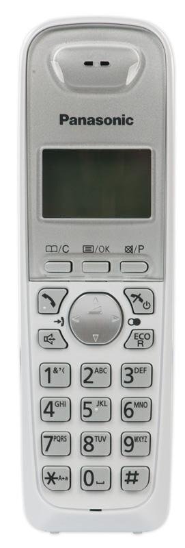 Panasonic KX-TG2511PDW, balts цена и информация | Stacionārie telefoni | 220.lv