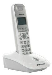 Panasonic KX-TG2511PDW, balts cena un informācija | Stacionārie telefoni | 220.lv
