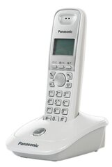 Panasonic KX-TG2511PDW, белый цена и информация | Стационарные телефоны | 220.lv