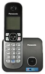 Panasonic KX-TG6811 PDB, melns цена и информация | Стационарные телефоны | 220.lv