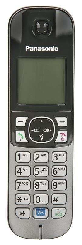 Panasonic KX-TG6821, pelēks цена и информация | Stacionārie telefoni | 220.lv