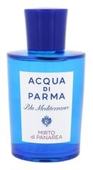 Tualetes ūdens Acqua Di Parma Blu Mediterraneo Mirto di Panarea EDT vīriešiem/sievietēm 150 ml cena un informācija | Acqua Di Parma Smaržas, kosmētika | 220.lv