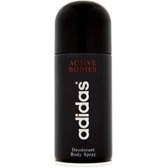 Pūšamais dezodorants Adidas Active Bodies 75 ml цена и информация | Парфюмированная мужская косметика | 220.lv