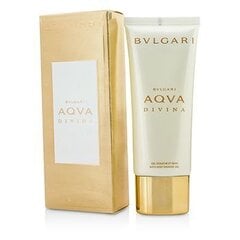 Гель для душа Bvlgari Aqva Divina, 100 мл цена и информация | Парфюмированная женская косметика | 220.lv