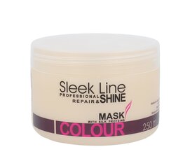 Stapiz Sleek Line Colour matu maska 250 ml цена и информация | Средства для укрепления волос | 220.lv