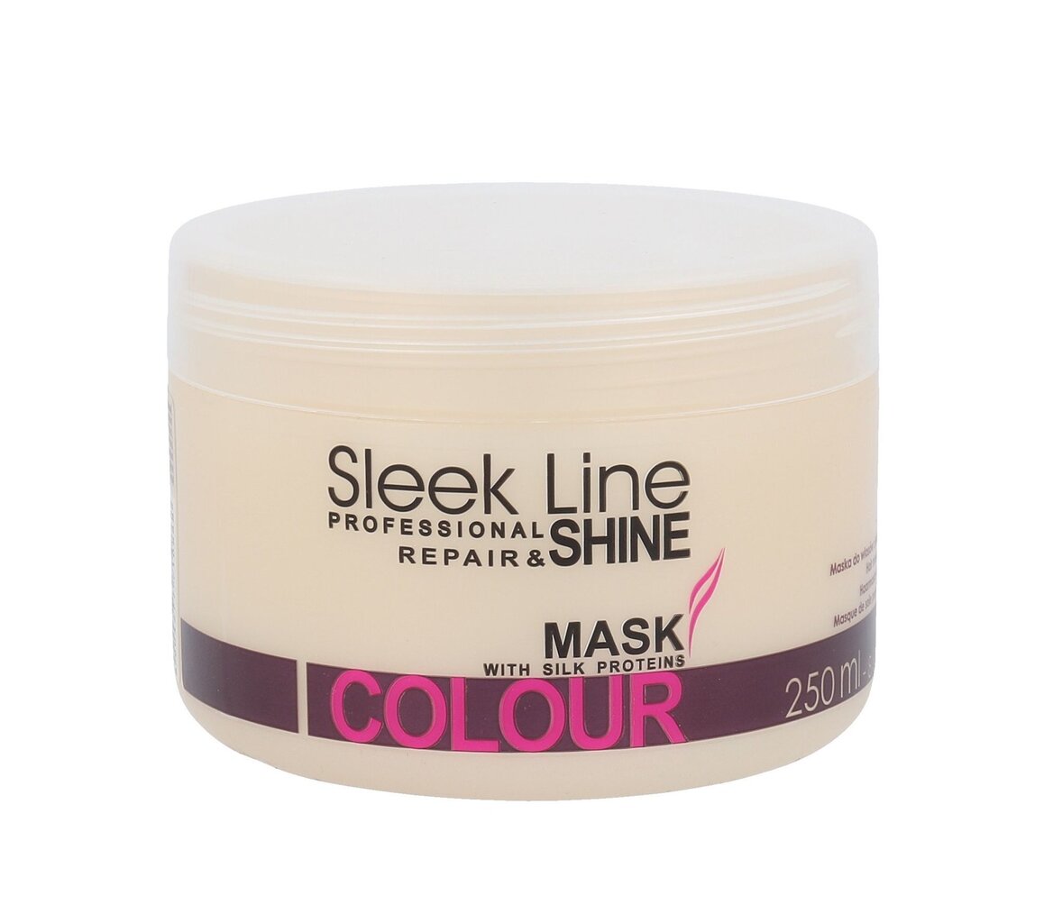 Stapiz Sleek Line Colour matu maska 250 ml cena un informācija | Matu uzlabošanai | 220.lv