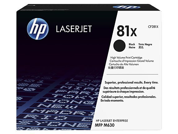 HP 81X (CF281X), melns kārtridžs cena un informācija | Kārtridži lāzerprinteriem | 220.lv