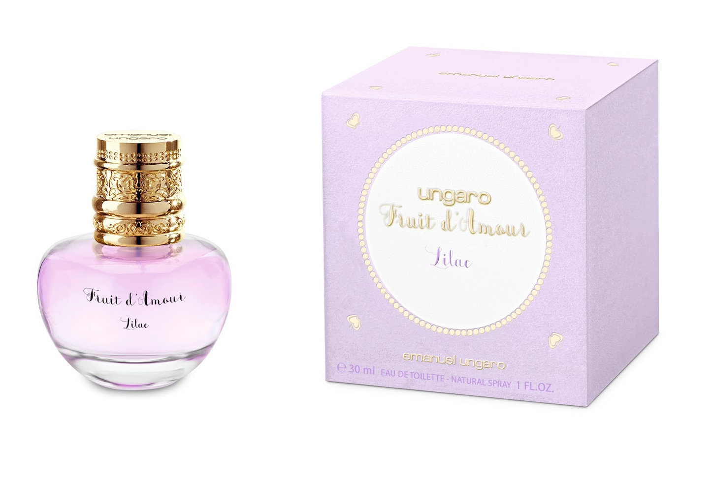 Tualetes ūdens Emanuel Ungaro Fruit D'Amour Lilac EDT 50 ml цена и информация | Sieviešu smaržas | 220.lv