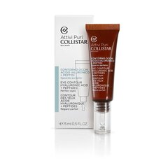 Acu krēms ar hialuronu un peptīdiem Collistar Eye Contour Hyaluronic Acid + Peptides, 15 ml cena un informācija | Acu krēmi, serumi | 220.lv